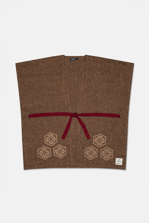 UPRISERS x Suehiro One-Of-A-Kind Upcycled Noren Poncho