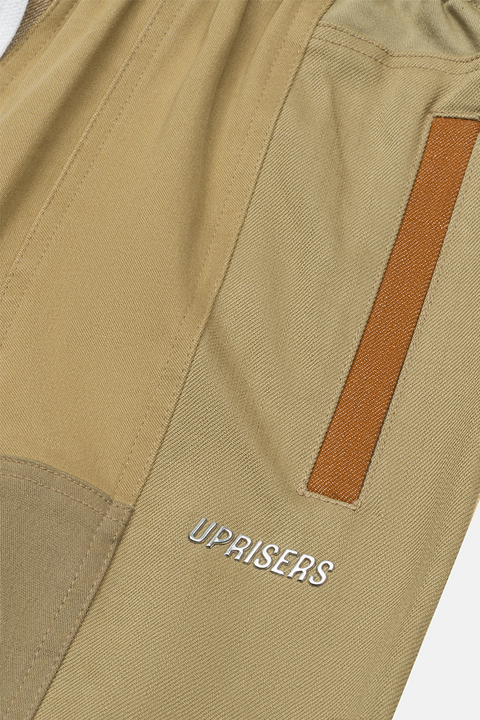 UPRS Wide Leg Tan Denim Jorts