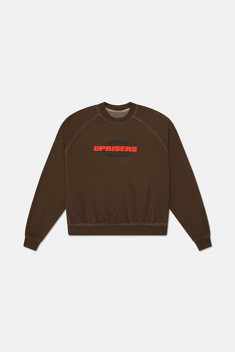 UPRISERS Original Globe Wash Crewneck