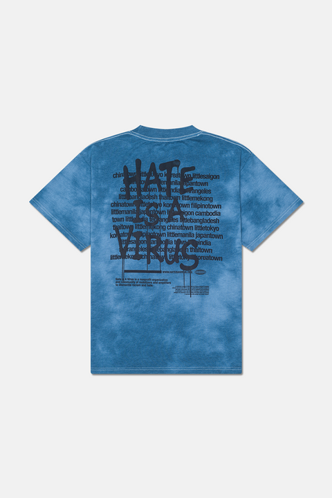 Hate Is A Virus Washed T-Shirt