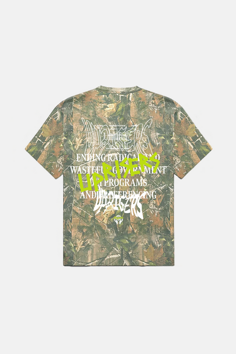UPRISERS Have a Radical Day Camo T-Shirt