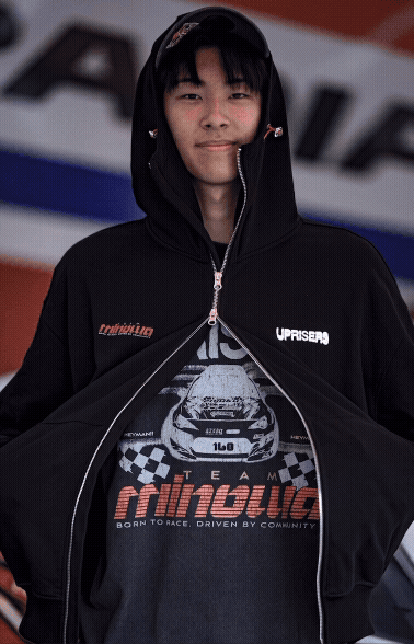 UPRISERS x Minowa Full Zip Hoodie
