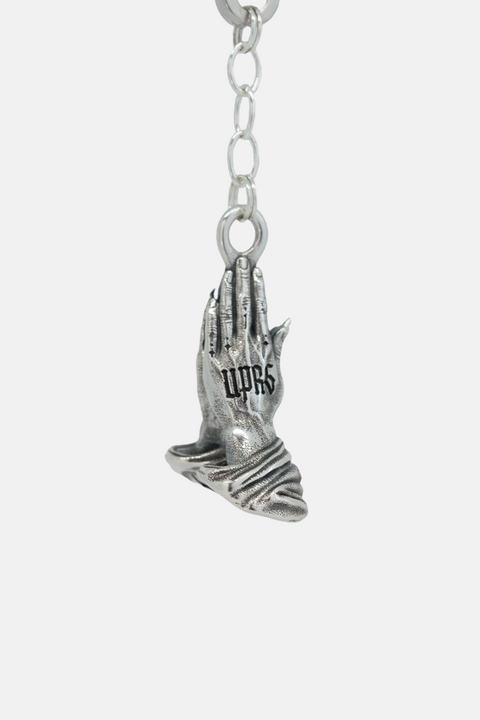 UPRISERS x Josh Lin Prayer Sterling Silver Keyring