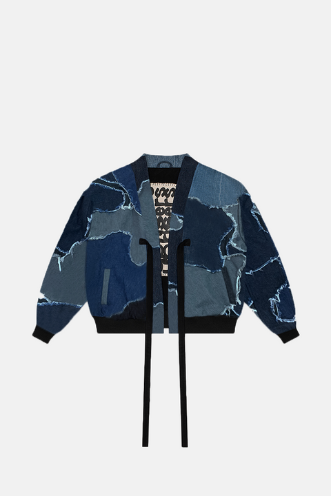 UPRS Camo Bomber Jacket
