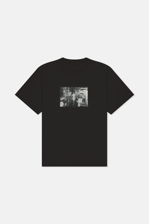UPRISERS x Suehiro Strangers Became Family Black T-Shirt