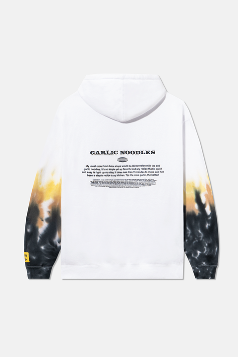 Tway x UPRISERS Got Garlic White Unisex Hoodie