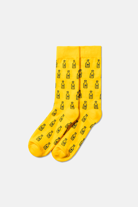 Tway x UPRISERS Yellow Fish Sauce Unisex Socks