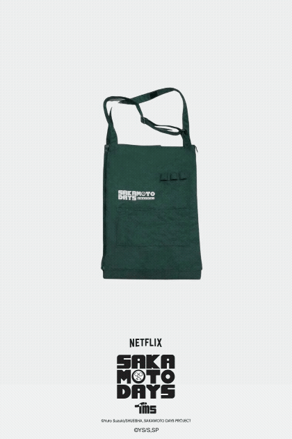 BEHIND THE DESIGN: UPRISERS Netflix x Sakamoto Days Apron Tote Bag