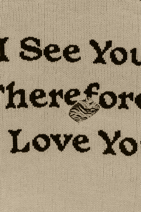 UPRS I See You Jacquard Sweater