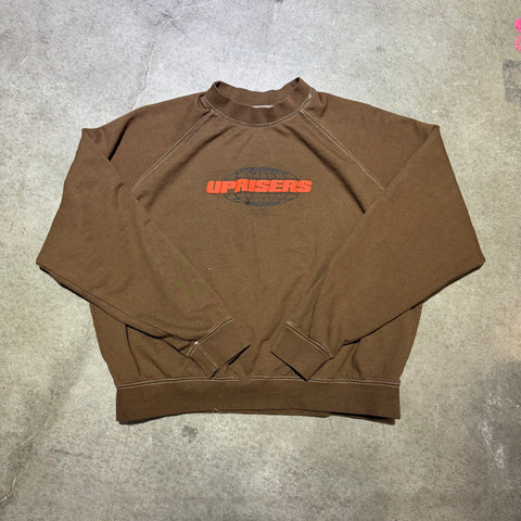 UPRISERS Original Globe Wash Crewneck