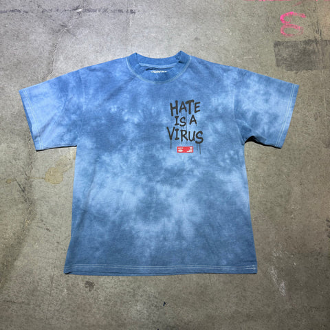 Hate Is A Virus Washed T-Shirt