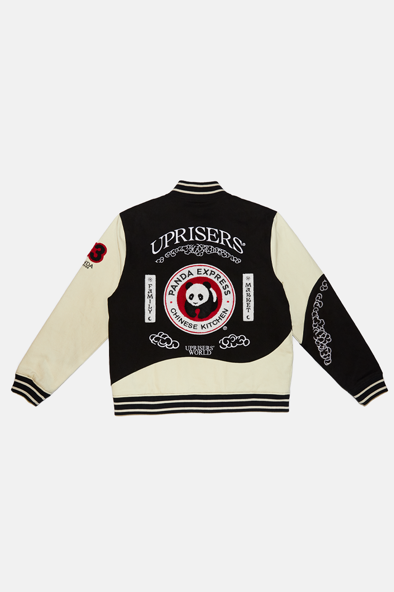 *imperfect* UPRISERS x Panda Express Limited Edition Reversible Varsity Bomber