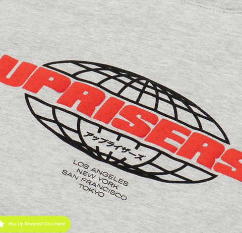 UPRISERS Original Globe Crewneck Sweatshirt