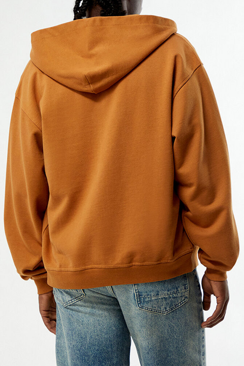 UPRISERS Brown Camo Full Zip Hoodie