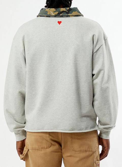 UPRISERS Camo Rugby Zip