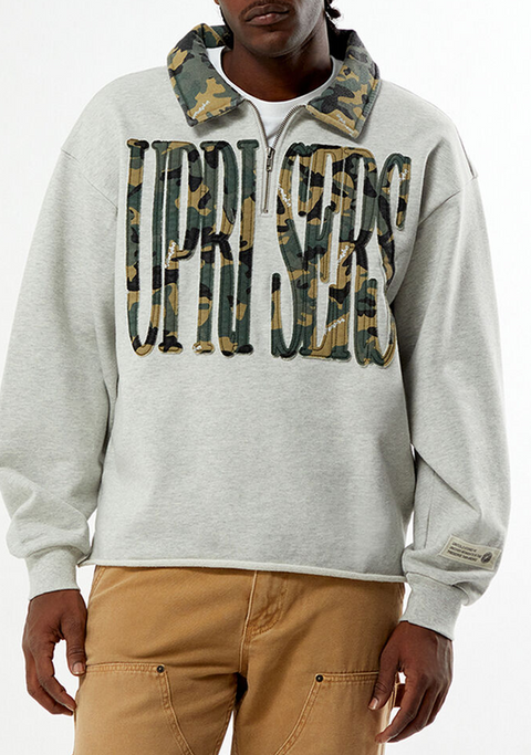 UPRISERS Camo Rugby Zip