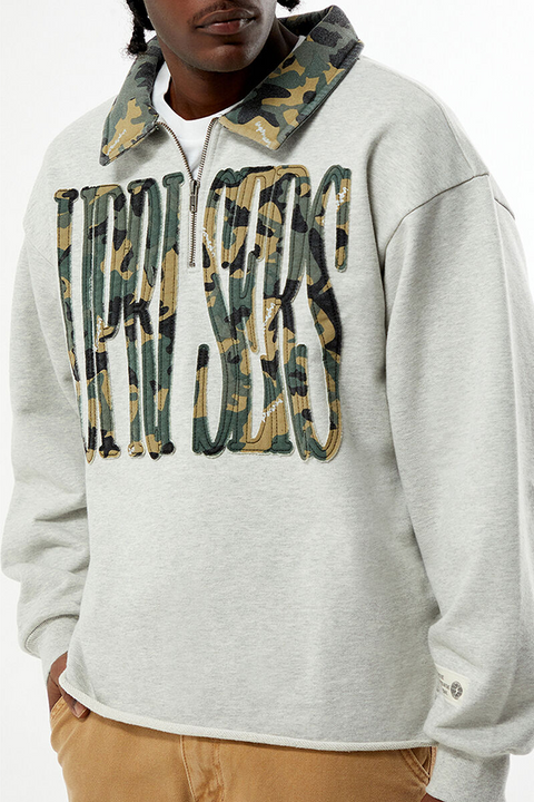 UPRISERS Camo Rugby Zip