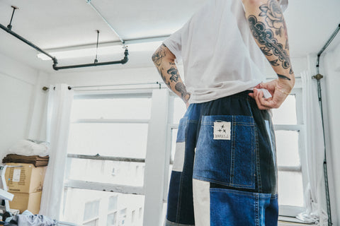 UPRISERS Upcycled Denim Pants