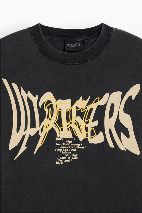 UPRISERS Warped Dream 2Fer Long Sleeve T-Shirt