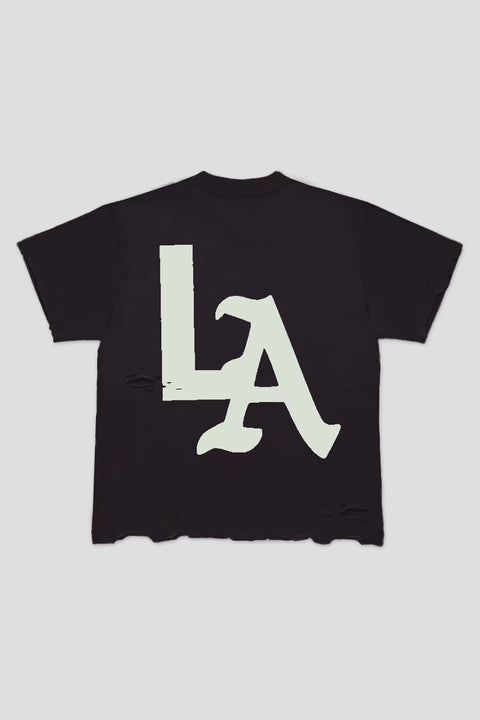 UPRS LA Rise Black T-Shirt