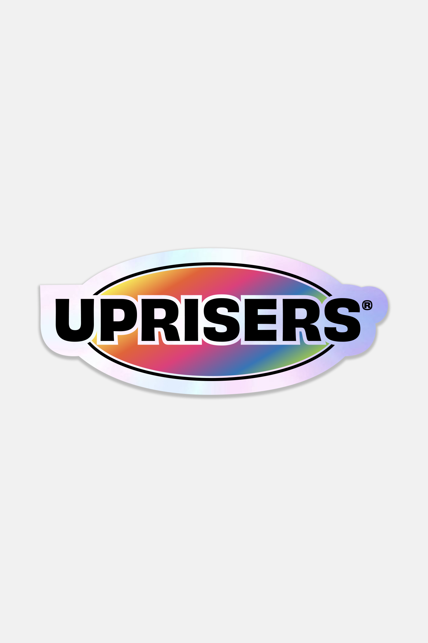 Uprisers.World Rainbow Holographic Sticker - WEAREUPRISERS