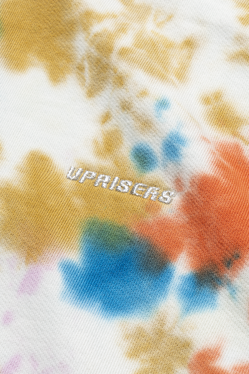 Gaia Tie Dye Multi Color French Terry Hoodie