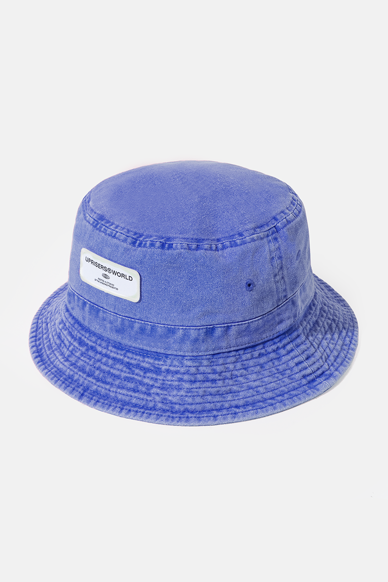Uprisers.World Denim Bucket Hat Indigo Blue
